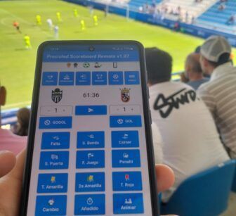 Videomarcadores deportivos profesionales