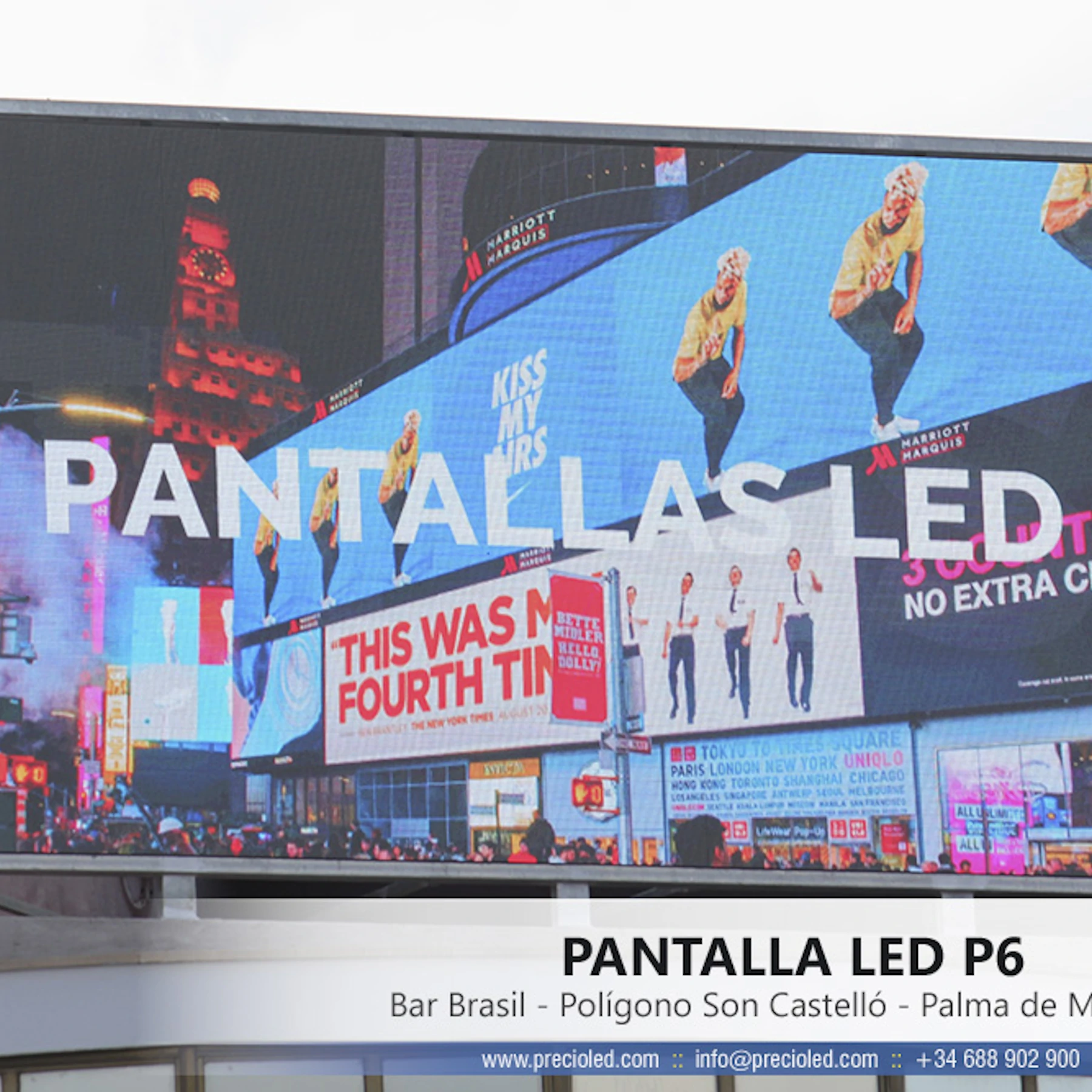 Pantallas LED publicitarias